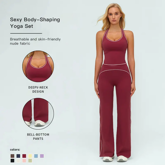 Women’s 2-Piece Yoga Set Bundle – 8 Colors Included