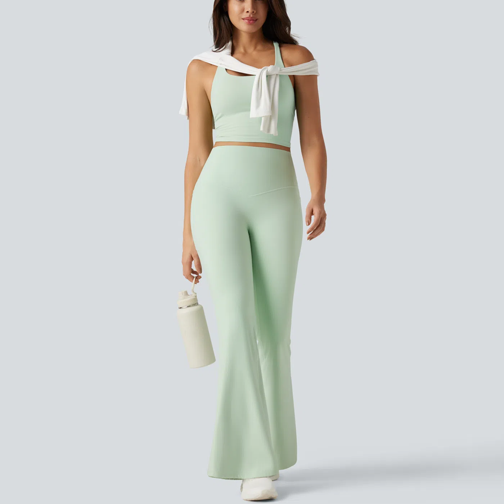 Women's Casual Wide Leg Sport Pants