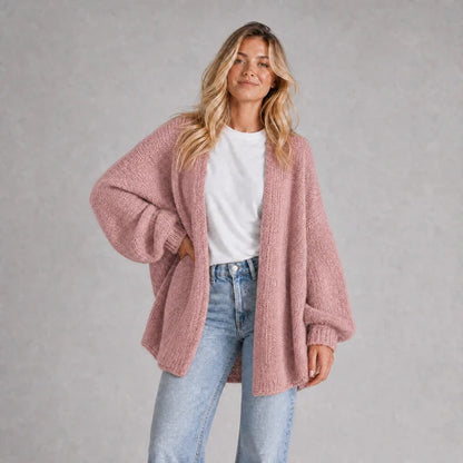 The Balloon Sleeve — Women's Oversized Cardigan Sweater