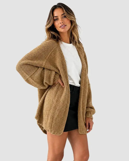 The Balloon Sleeve — Women's Oversized Cardigan Sweater