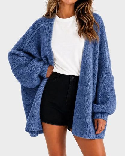 The Balloon Sleeve — Women's Oversized Cardigan Sweater